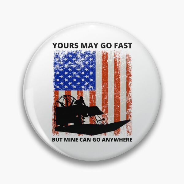 Item preview, 4th of July American Flag Airboat Airboating designed and sold by CuteDesigns1.