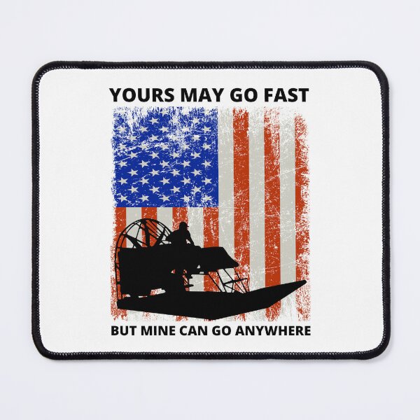 Item preview, 4th of July American Flag Airboat Airboating designed and sold by CuteDesigns1.