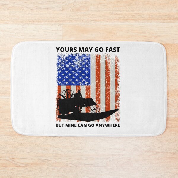 Item preview, 4th of July American Flag Airboat Airboating designed and sold by CuteDesigns1.