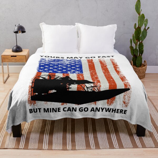Item preview, 4th of July American Flag Airboat Airboating designed and sold by CuteDesigns1.