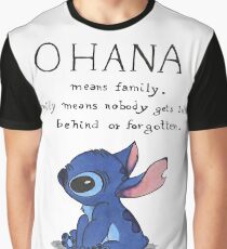 Ohana Means Family Graphic T-Shirt