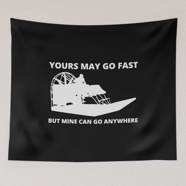 Item preview, Airboat Fanboat Airboating Planeboat Swamp boat designed and sold by CuteDesigns1.