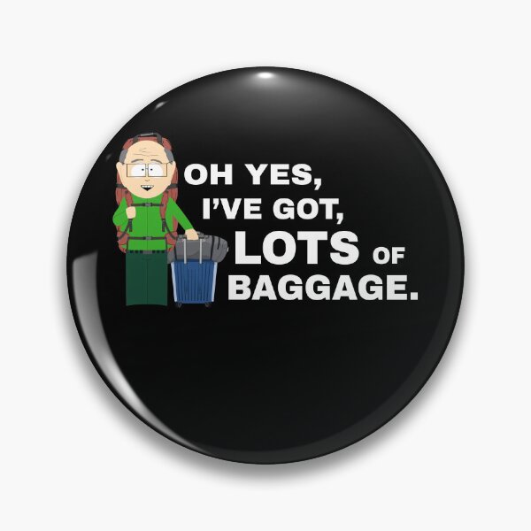 Item preview, SOUTH PARK MR. GARRISON BAGGAGE. designed and sold by iinowake8.