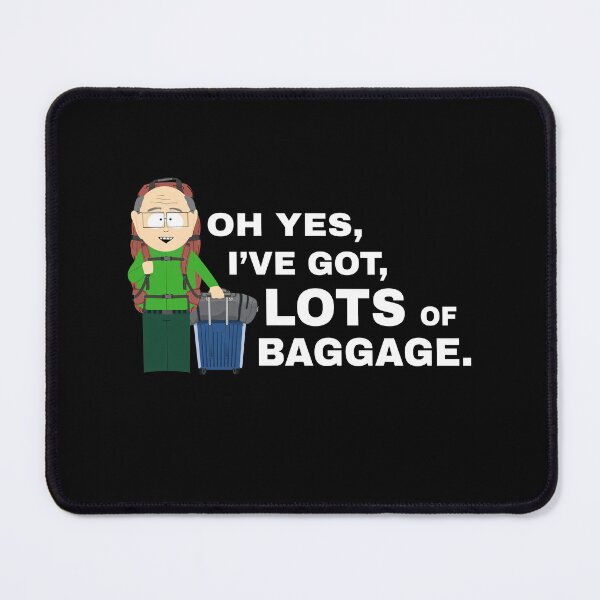 Item preview, SOUTH PARK MR. GARRISON BAGGAGE. designed and sold by iinowake8.