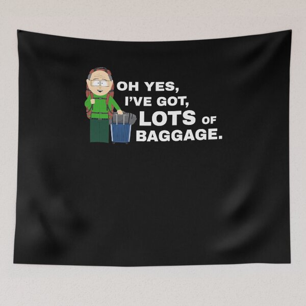 Item preview, SOUTH PARK MR. GARRISON BAGGAGE. designed and sold by iinowake8.