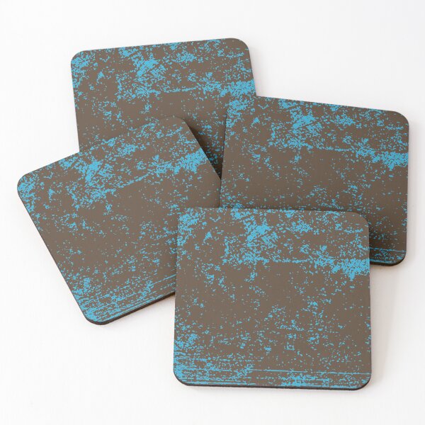 Item preview, Grunge Rust Surface Texture Abstract Turquoise designed and sold by worldways.