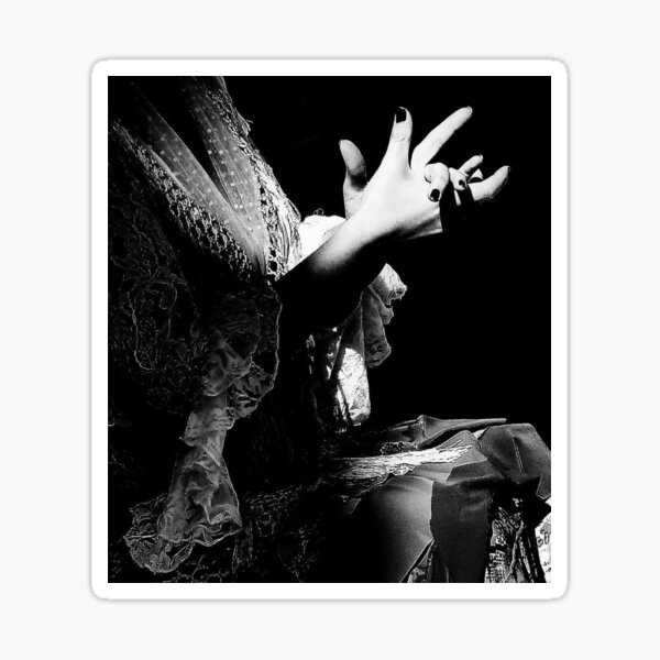 Camiseta de baile flamenco Pegatina