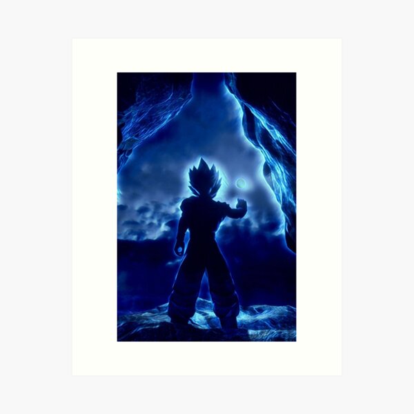 Goku Ultra Insinct 'Drip' Poster | Framed Art | Hip Hop Swag | DBZ | NEW |  USA