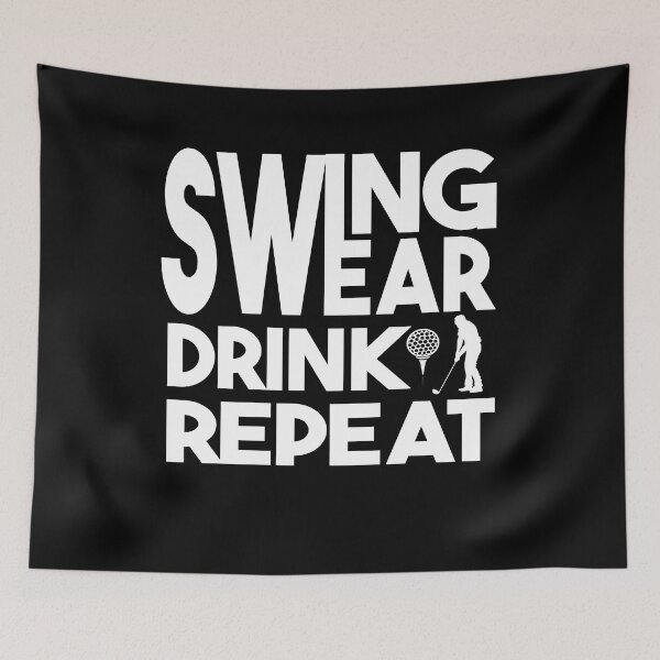 Item preview, Swing Swear Drink Repeat designed and sold by store-12.