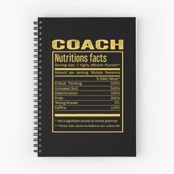 Item preview, Mens Womens coach birthday Gifts Shirt,Cool coach Funny Nutrition Facts Mens Womens Christmas Fathers Days Gift, coach Nutrition Facts designed and sold by xlnv.
