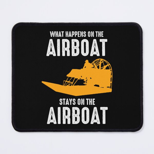 Item preview, Airboat Fanboat Airboating Planeboat Swamp boat designed and sold by CuteDesigns1.