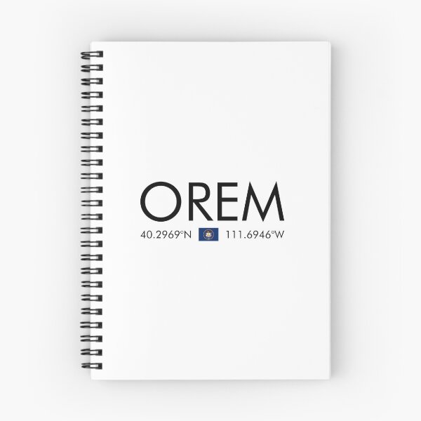 Item preview, Indiana - Orem City Coordinates designed and sold by n0madd.