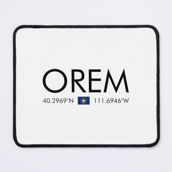 Item preview, Indiana - Orem City Coordinates designed and sold by n0madd.