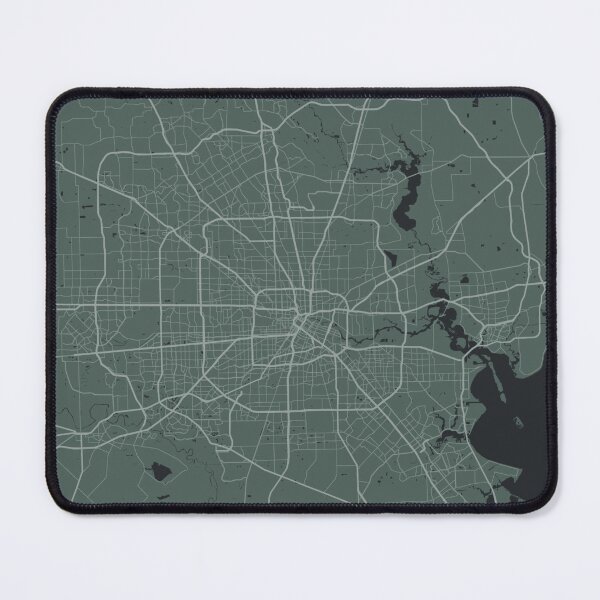 Item preview, Houston United States Map Poster designed and sold by mertcanglz.