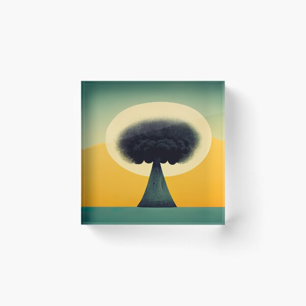 Item preview, Minimal Nuclear Explosion designed and sold by MoreMachine.