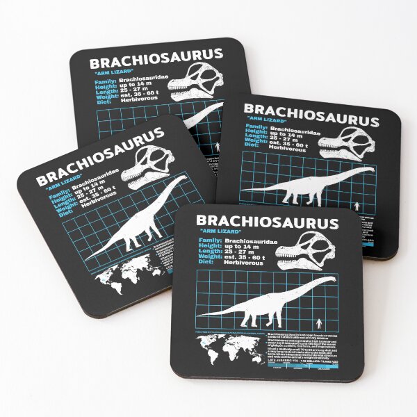 Item preview, Brachiosaurus datasheet designed and sold by NicGrayGraphic.