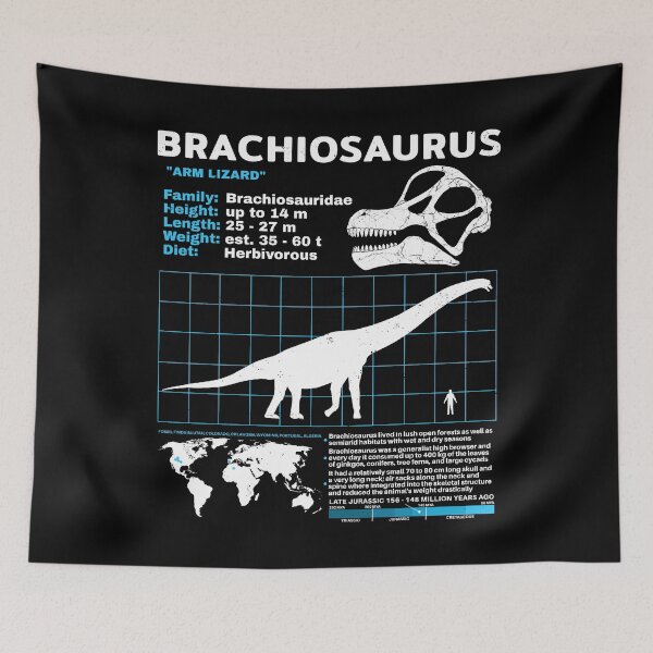 Item preview, Brachiosaurus datasheet designed and sold by NicGrayGraphic.