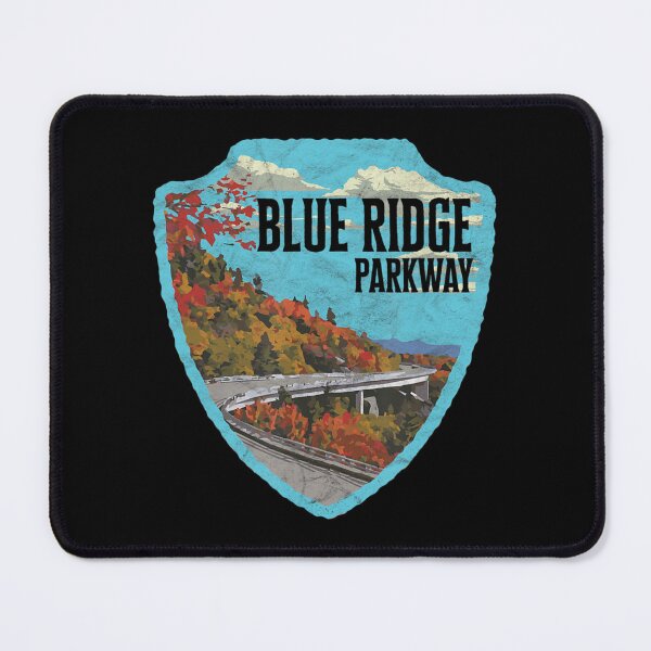 Item preview, Blue Ridge Parkway Distressed Vintage Retro Badge designed and sold by KaiAkido.