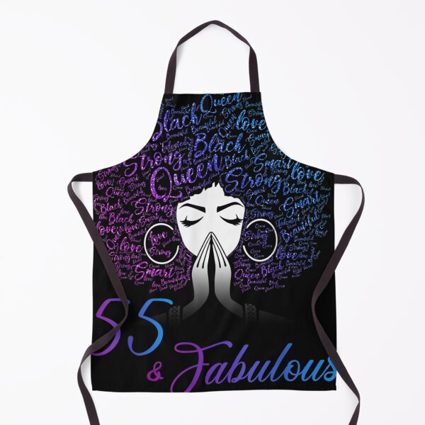 Item preview, 55 & Fabulous Afro Hair Black Women 55th Birthday Gifts designed and sold by RichardMarkham.