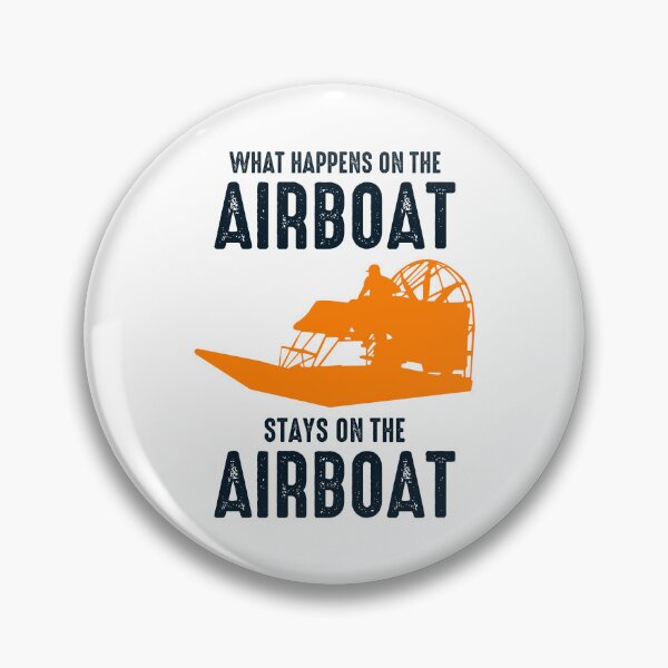 Item preview, Airboat Fanboat Airboating Planeboat Swamp boat designed and sold by CuteDesigns1.