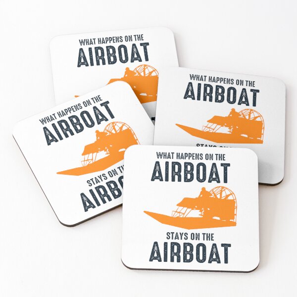 Item preview, Airboat Fanboat Airboating Planeboat Swamp boat designed and sold by CuteDesigns1.