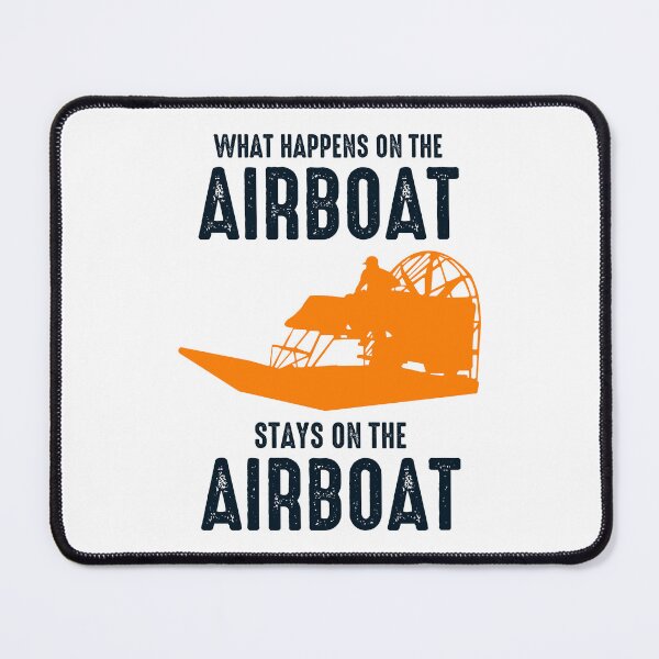 Item preview, Airboat Fanboat Airboating Planeboat Swamp boat designed and sold by CuteDesigns1.