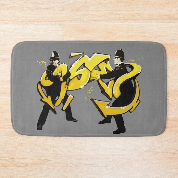 Item preview, Cops Arresting Graffiti Artwork - Banksy designed and sold by WE-ARE-BANKSY.