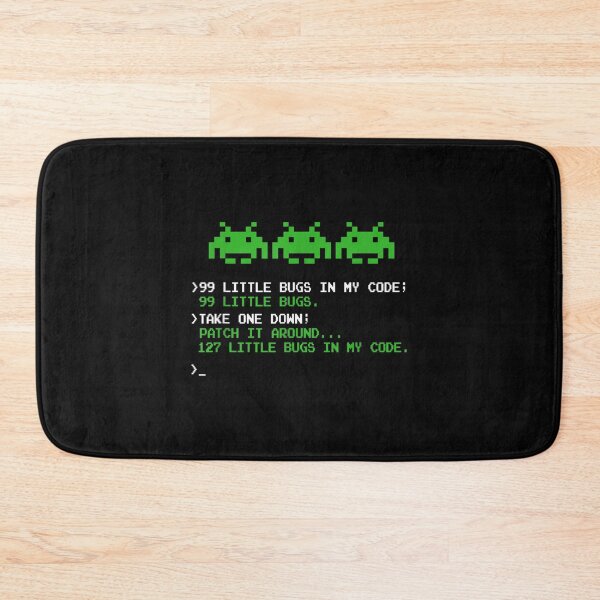 Item preview, 99 Little Bugs In The Code Software Engineer Programmer designed and sold by RichardMarkham.