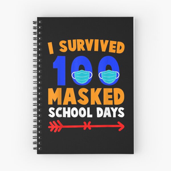 Item preview, 100 Day Of School I Survived 100 Days Of Masked School Gift designed and sold by RichardMarkham.