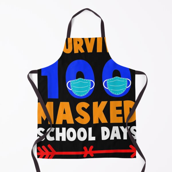 Item preview, 100 Day Of School I Survived 100 Days Of Masked School Gift designed and sold by RichardMarkham.
