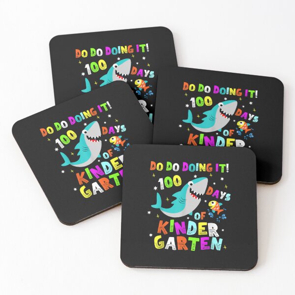 Item preview, 100 Days Of Kindergarten Shark Teacher Students Boys Girls designed and sold by RichardMarkham.
