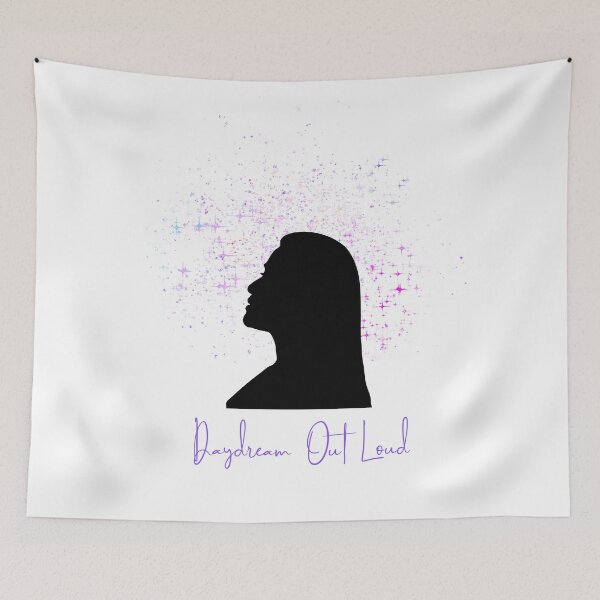 Item preview, Daydream Out Loud - Female Silhouette designed and sold by T-WoodCreations.