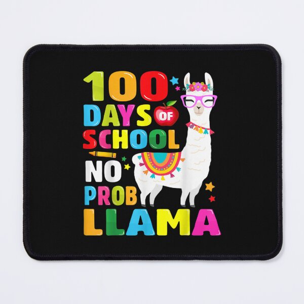 Item preview, 100 Days of School No Probllama Llama 100th day designed and sold by RichardMarkham.