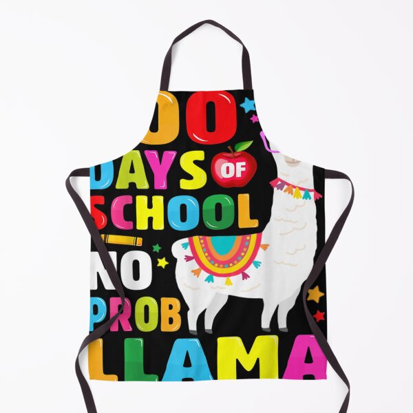 Item preview, 100 Days of School No Probllama Llama 100th day designed and sold by RichardMarkham.