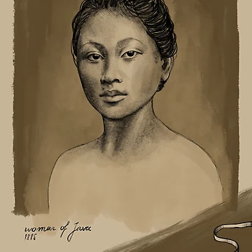 Artwork thumbnail, Java Queen by Rebekka Schönefuß
