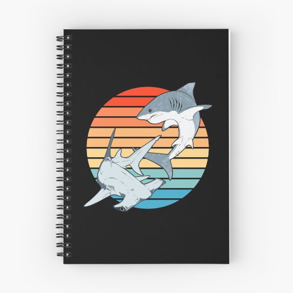 Item preview, Hammerhead and Great White Shark designed and sold by NicGrayGraphic.