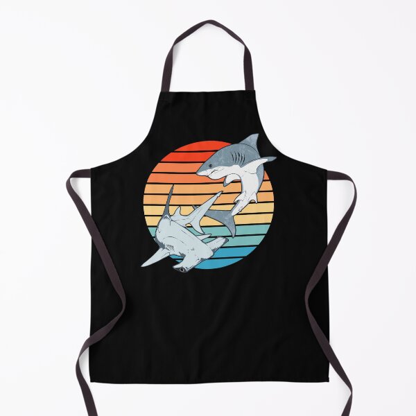 Item preview, Hammerhead and Great White Shark designed and sold by NicGrayGraphic.