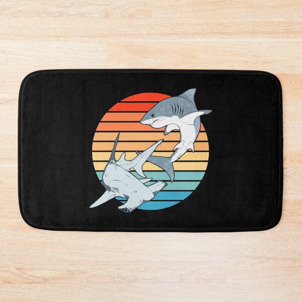 Item preview, Hammerhead and Great White Shark designed and sold by NicGrayGraphic.