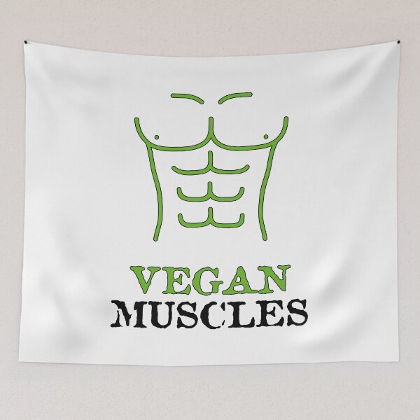 Aperçu de l'œuvre Muscles végétaliens créée et vendue par PatternBestFan.