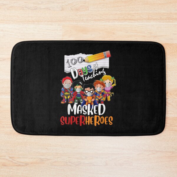 Item preview, 100 Days of Teaching Masked Superheroes Virtual Teacher Gift designed and sold by RichardMarkham.