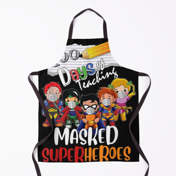 Item preview, 100 Days of Teaching Masked Superheroes Virtual Teacher Gift designed and sold by RichardMarkham.