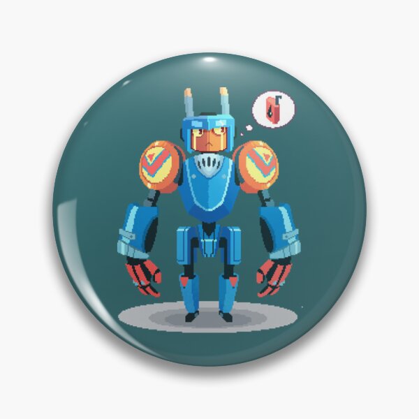 Item preview, Pixel Robot T-ShirtBlue Robot  designed and sold by MariaCasesy.