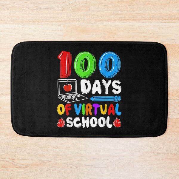 Item preview, 100 Days Of Virtual School - Funny 100th Day Of School 2021 designed and sold by RichardMarkham.