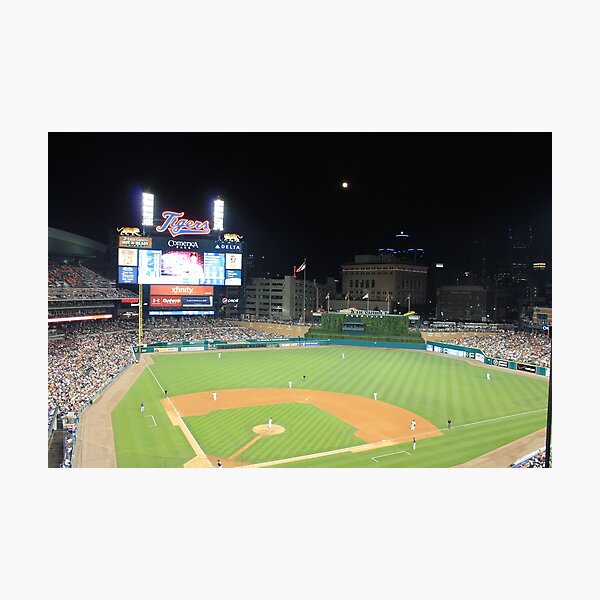 Comerica Park Wall Art Detroit Tigers Stadium Canvas Prints