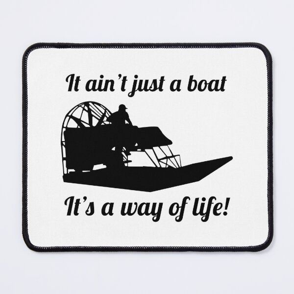 Item preview, Airboat Fanboat Airboating Planeboat Swamp boat designed and sold by CuteDesigns1.