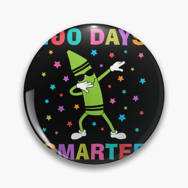 Item preview, 100 Days Smarter 100th Day of School Dabbing Crayon designed and sold by RichardMarkham.