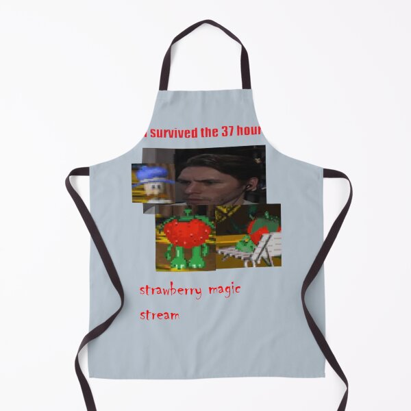 Item preview, i survived jerma_s 37 hour strawberry magic stream designed and sold by VictorAlberT.