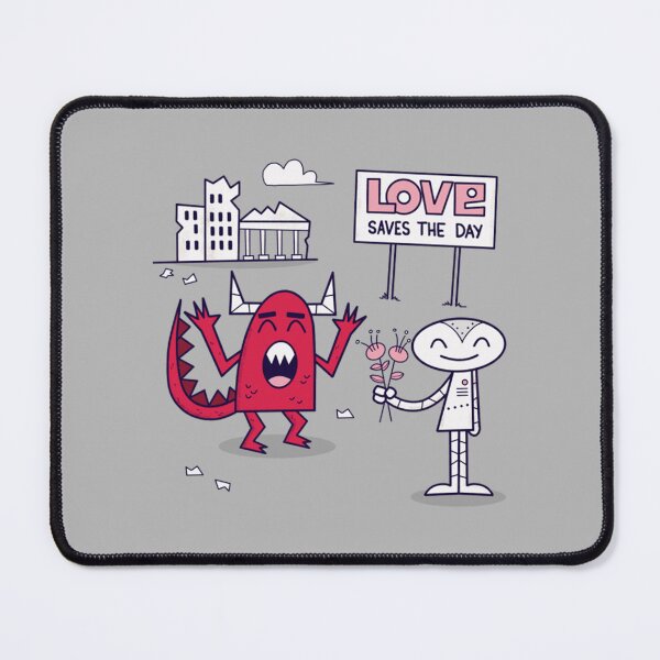 Item preview, Robot T-ShirtLove Saves the Day designed and sold by MariaCasesy.