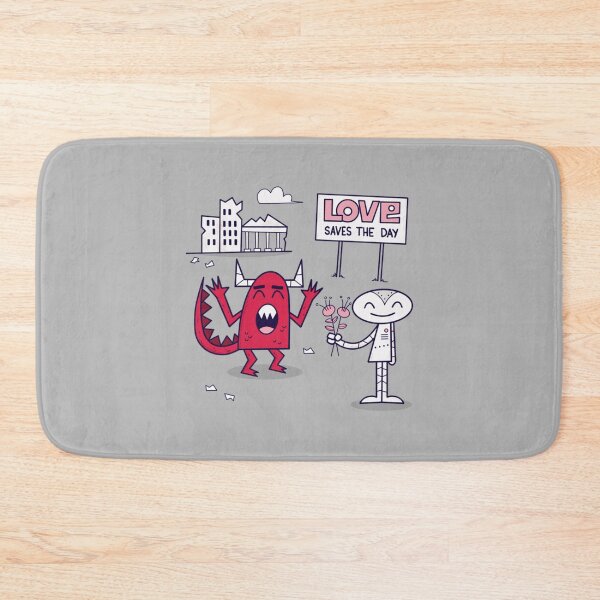 Item preview, Robot T-ShirtLove Saves the Day designed and sold by MariaCasesy.