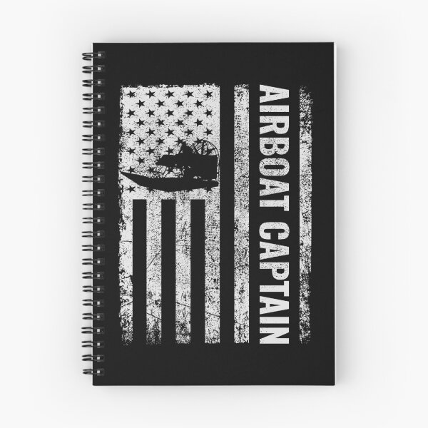 Item preview, American Flag USA Airboat Airboating Captain designed and sold by CuteDesigns1.